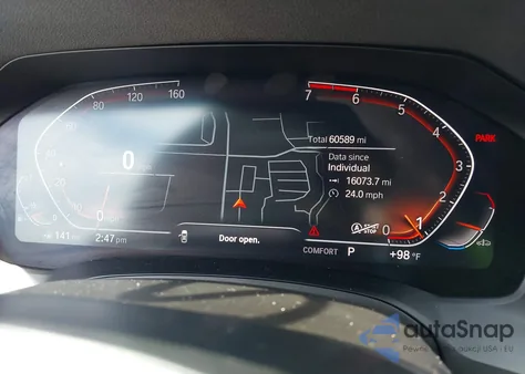 2021 BMW 330I из США, поврежденный, VIN 3MW5R1J0XM8B54157